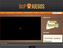 Tablet Screenshot of bcpjuegos.com